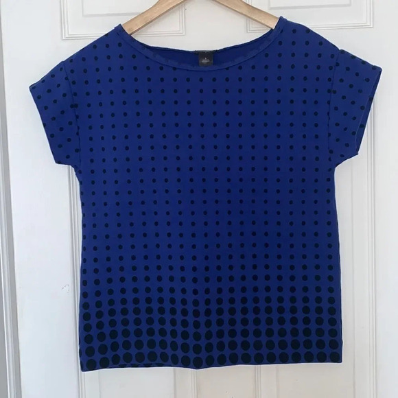 Ann Taylor Tops - Ann Taylor polka dot shirt